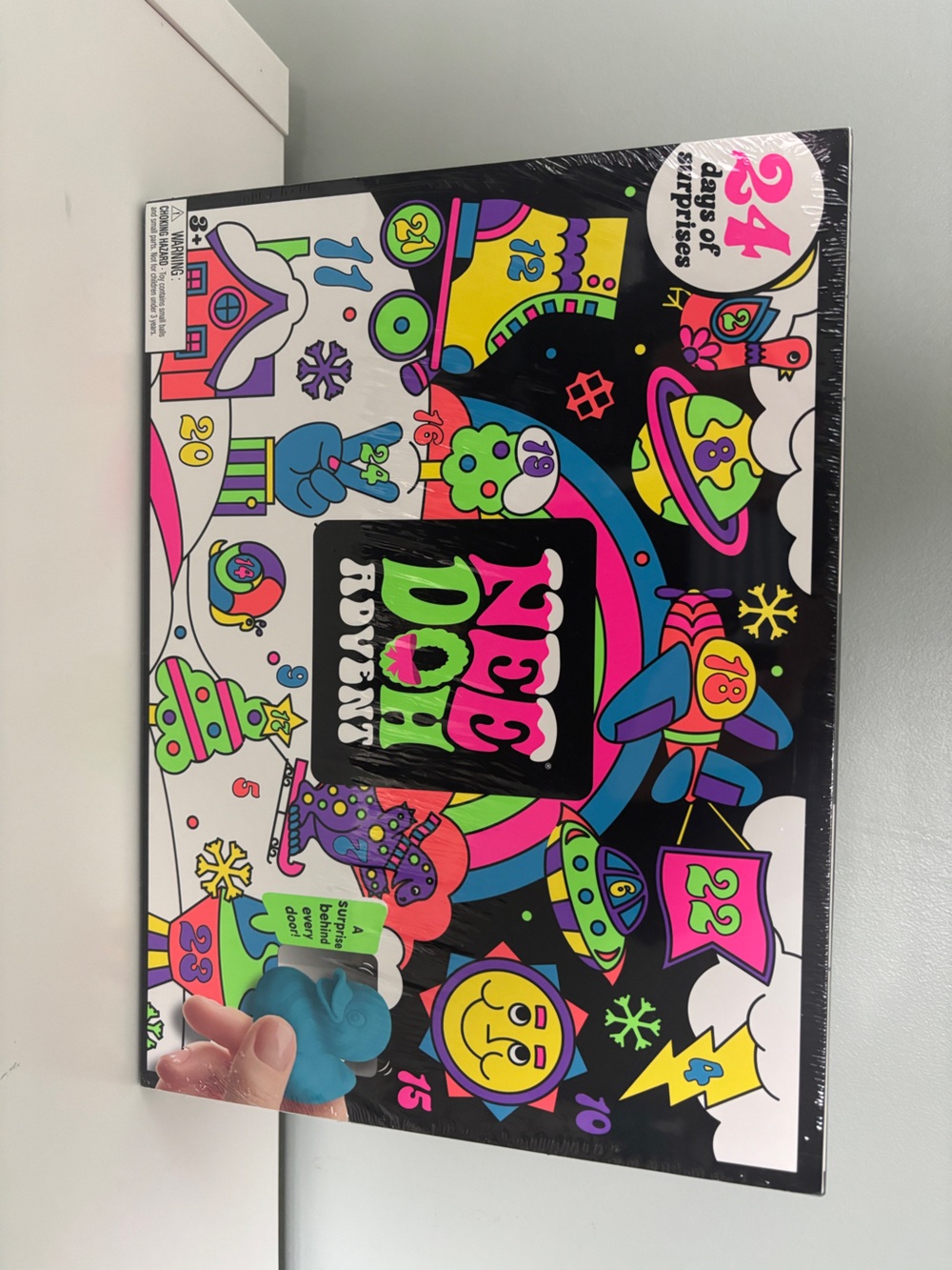 Advent Calendar Kids Toy - Colorful Holiday Countdown